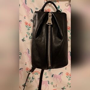 EUC Aimee Kestenberg Tamitha Black Leather Casual Everyday Streetwear Purse Bag